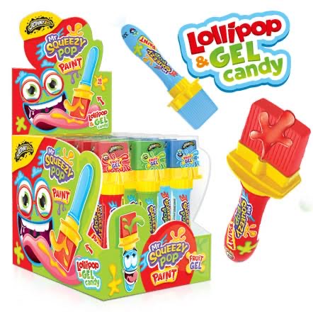 lolipop and gel-candy