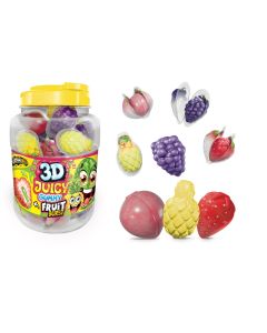 JOHNY BEE 3D Juicy Gummy Fruit 60szt