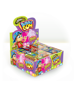 JOHNY BEE Bubble Gum Powder Effect 18szt