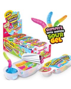 JOHNY BEE Dipper Worms 12szt