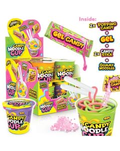 JOHNY BEE Candy Noodle Cup 12szt