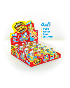 JOHNY BEE Pop It Spinner 16szt